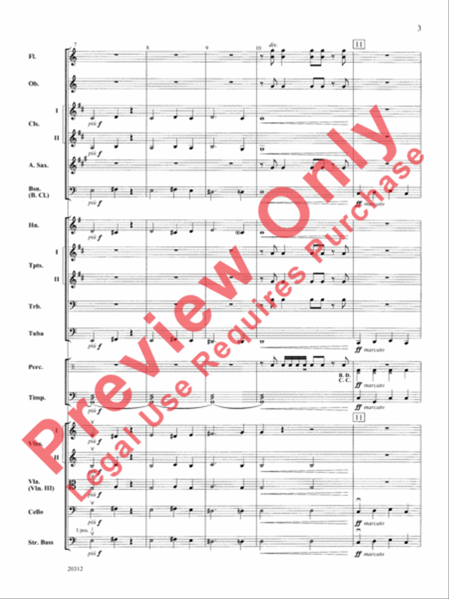 Finlandia Full Orchestra scores gallery preview page 4