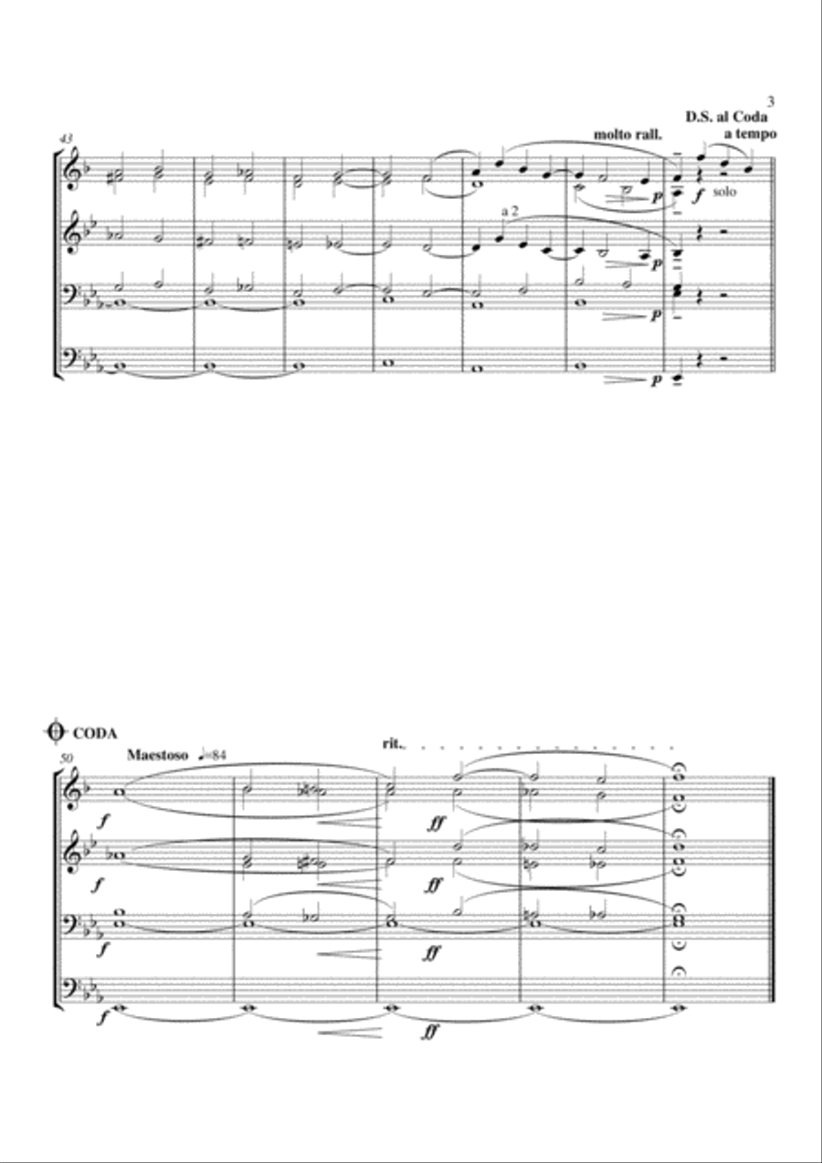 Postlude Chamber Music scores gallery preview page 3