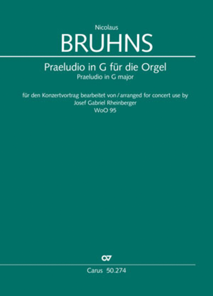 Praeludio in G major for organ