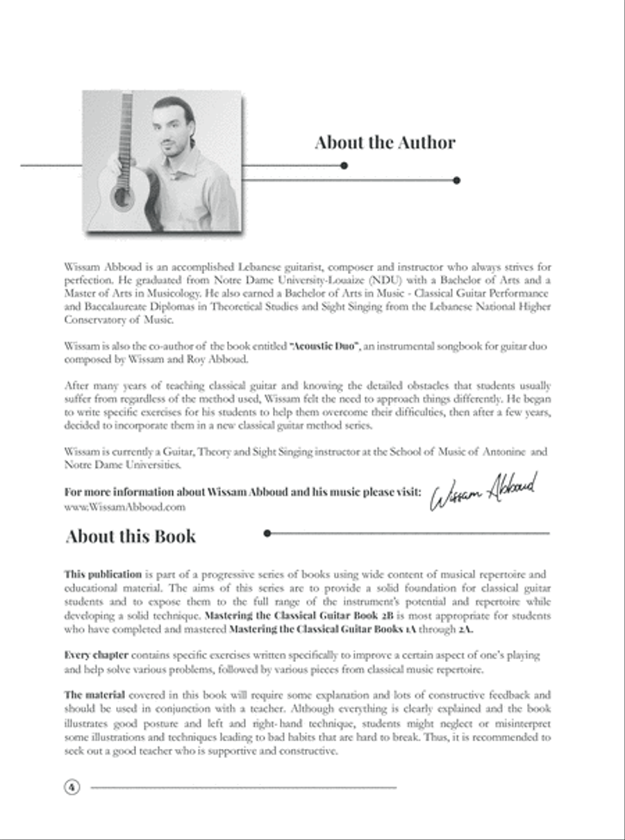 Mastering the Classical Guitar Book 2B Lute scores gallery preview page 5