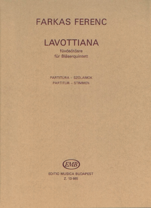 Book cover for Lavottiana