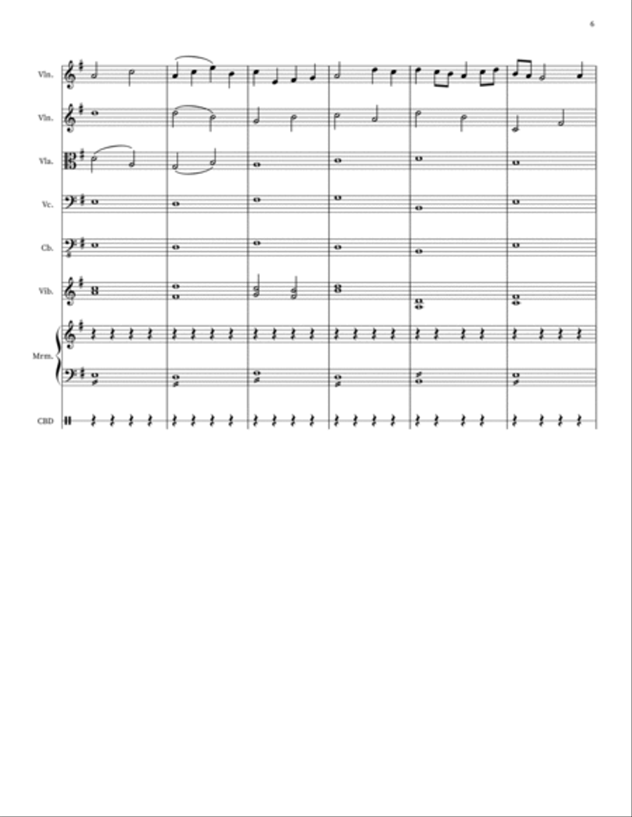 Midnight Ballad Chamber Music scores gallery preview page 6