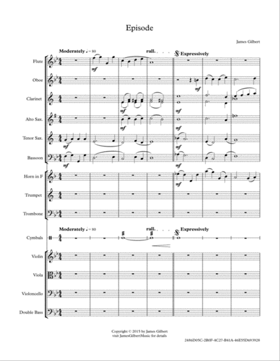 Episode Full Orchestra scores gallery preview page 2