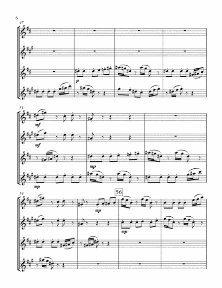 Shenanigans for Saxophone Quartet image number null