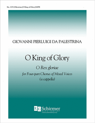 Book cover for O King of Glory (O Rex Gloriae)