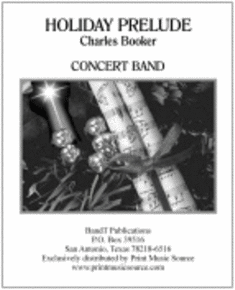 Holiday Prelude Concert Band scores gallery preview page 1