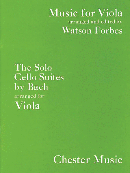 J.S. Bach: The Solo Cello Suites (Viola)