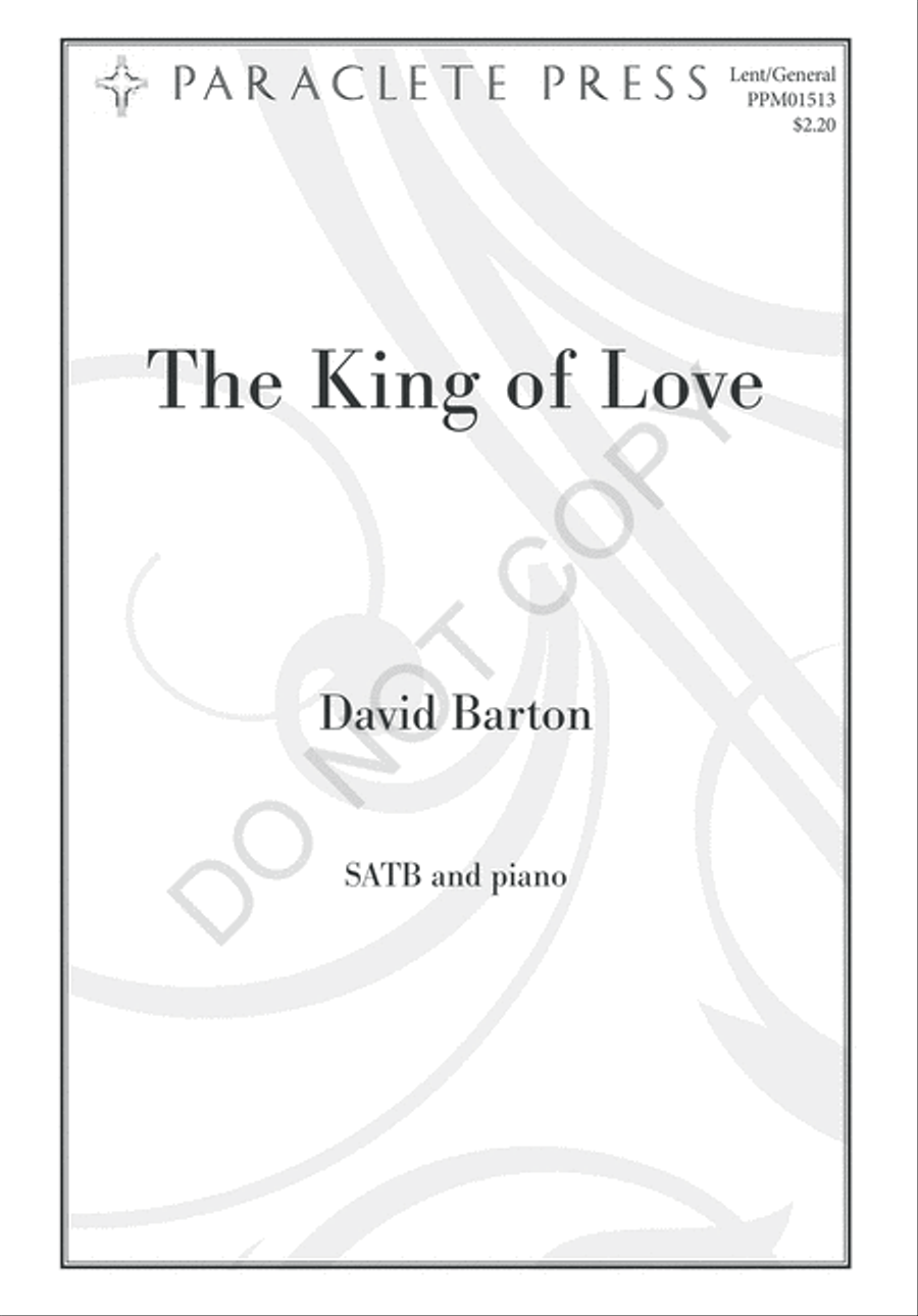 The King of Love 4-Part scores gallery preview page 2