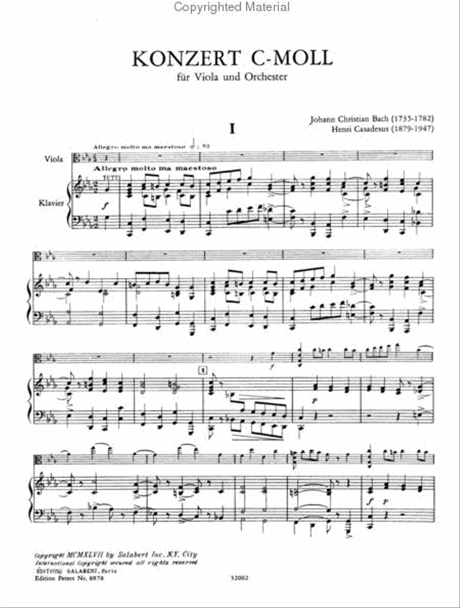 Viola Concerto (Violin & Cello Solos Included) Violin scores gallery preview page 3