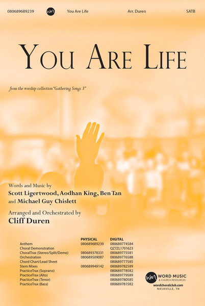 You Are Life - CD Choral Trax