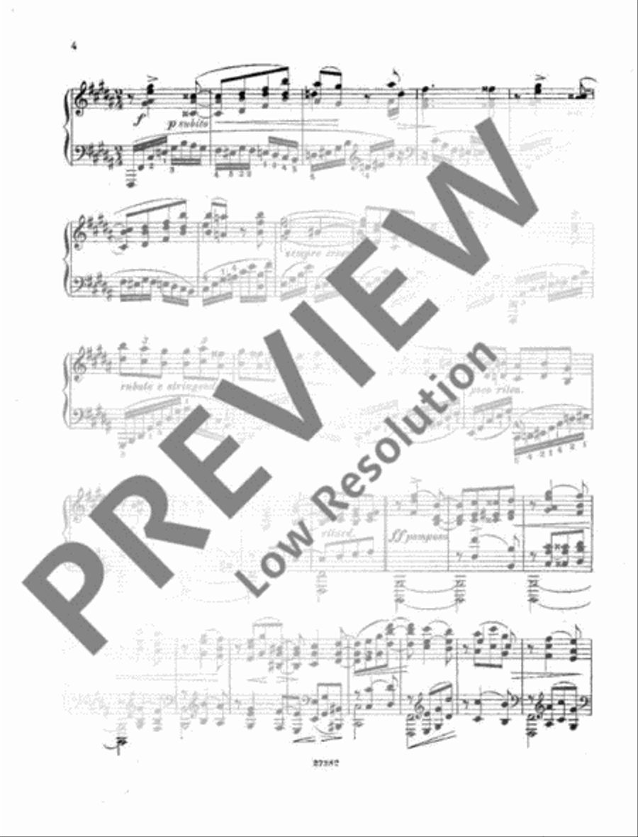 Sonata No. 1 D Major Piano Solo scores gallery preview page 7