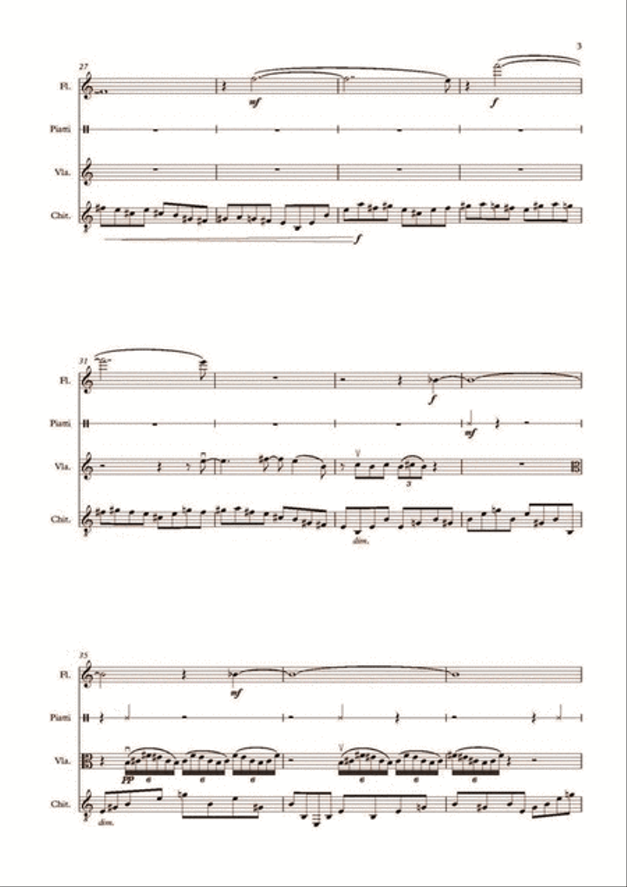 Planeterne Op.80 Flute scores gallery preview page 6