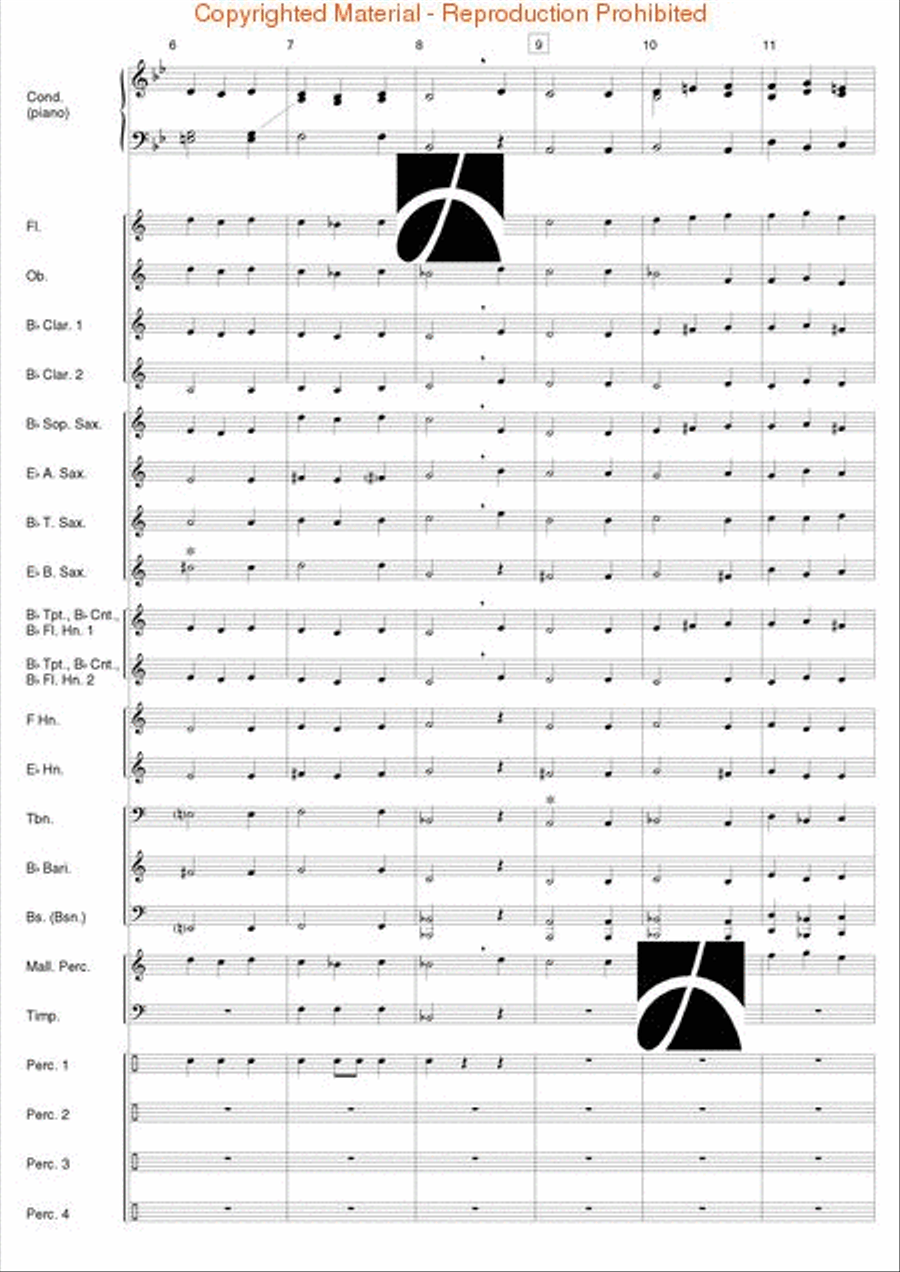 Band Time Christmas Concert Band scores gallery preview page 3