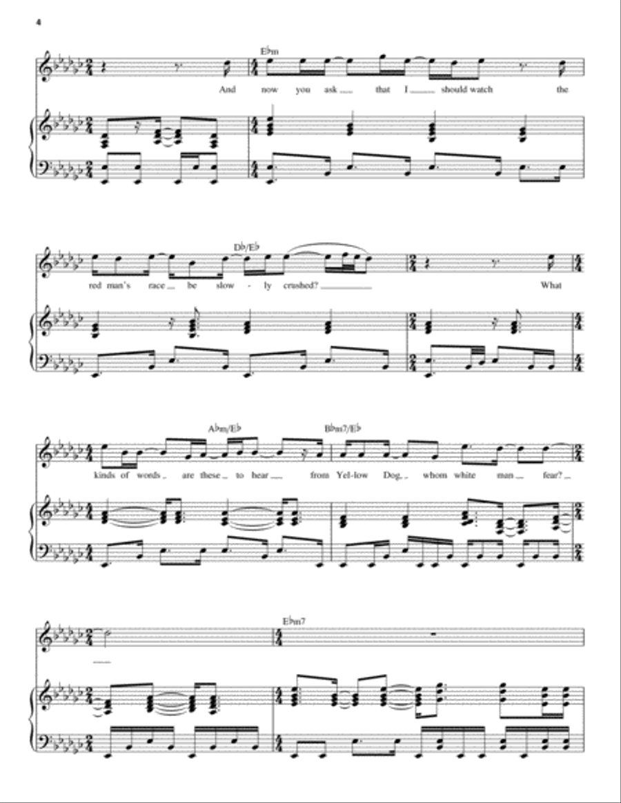 Indian Sunset Piano scores gallery preview page 4