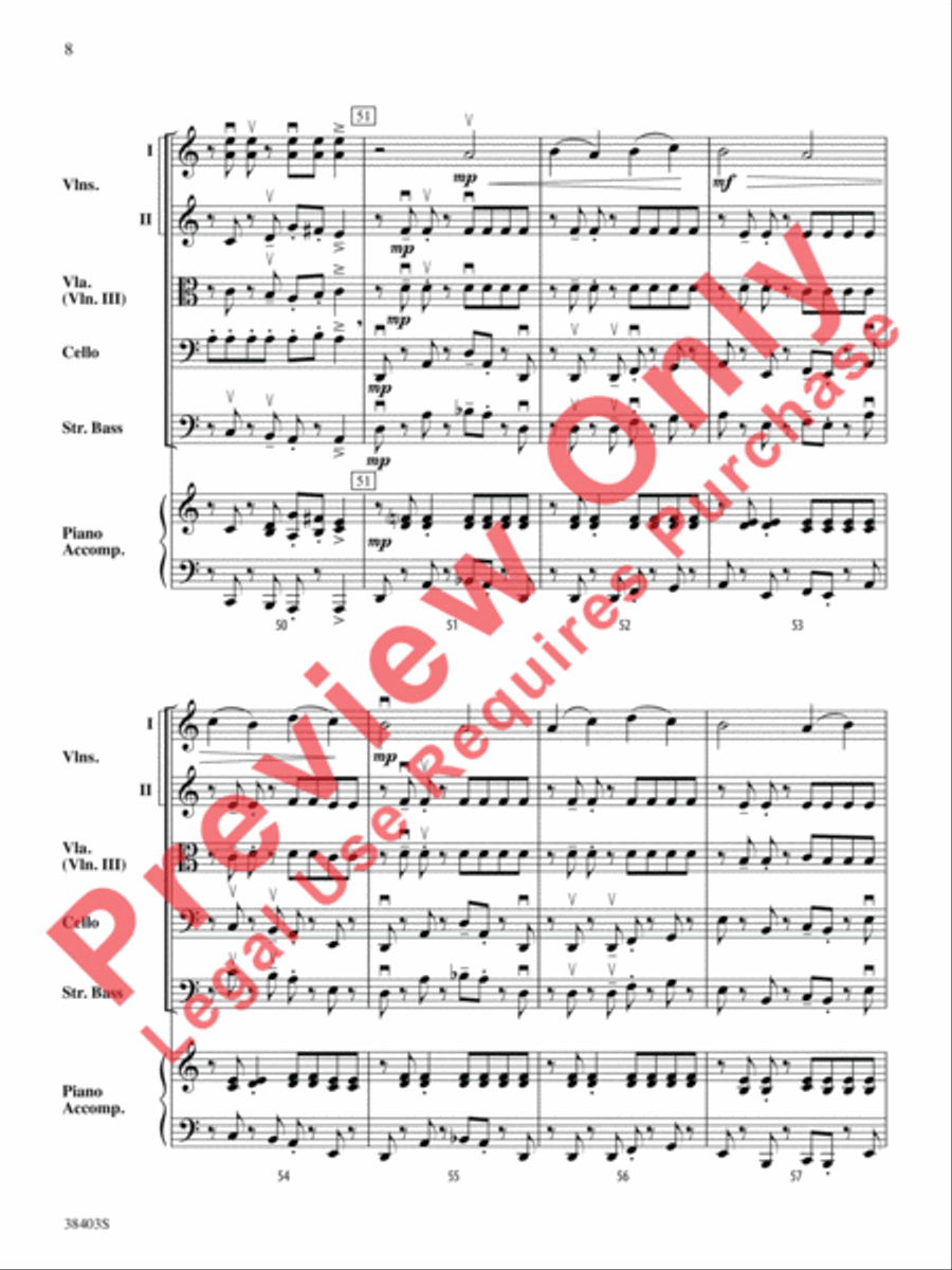 Hyperdrive String Orchestra scores gallery preview page 9