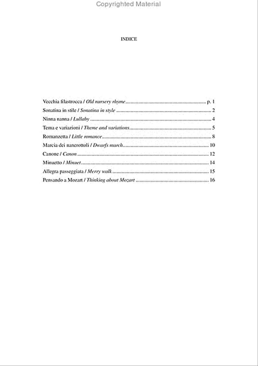 10 Melodic Pieces for Piano and MIDI File Piano Method scores gallery preview page 5