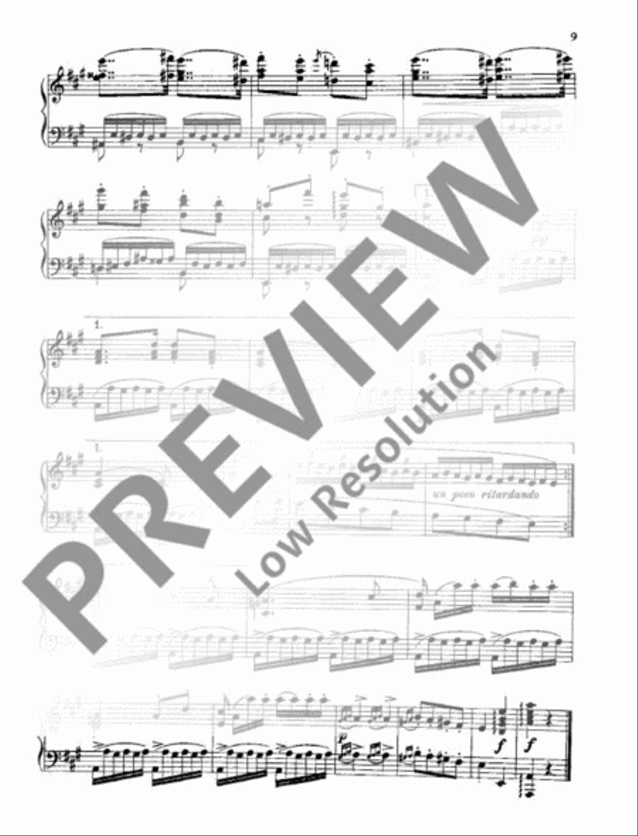 Unser Wagner Piano Solo scores gallery preview page 10