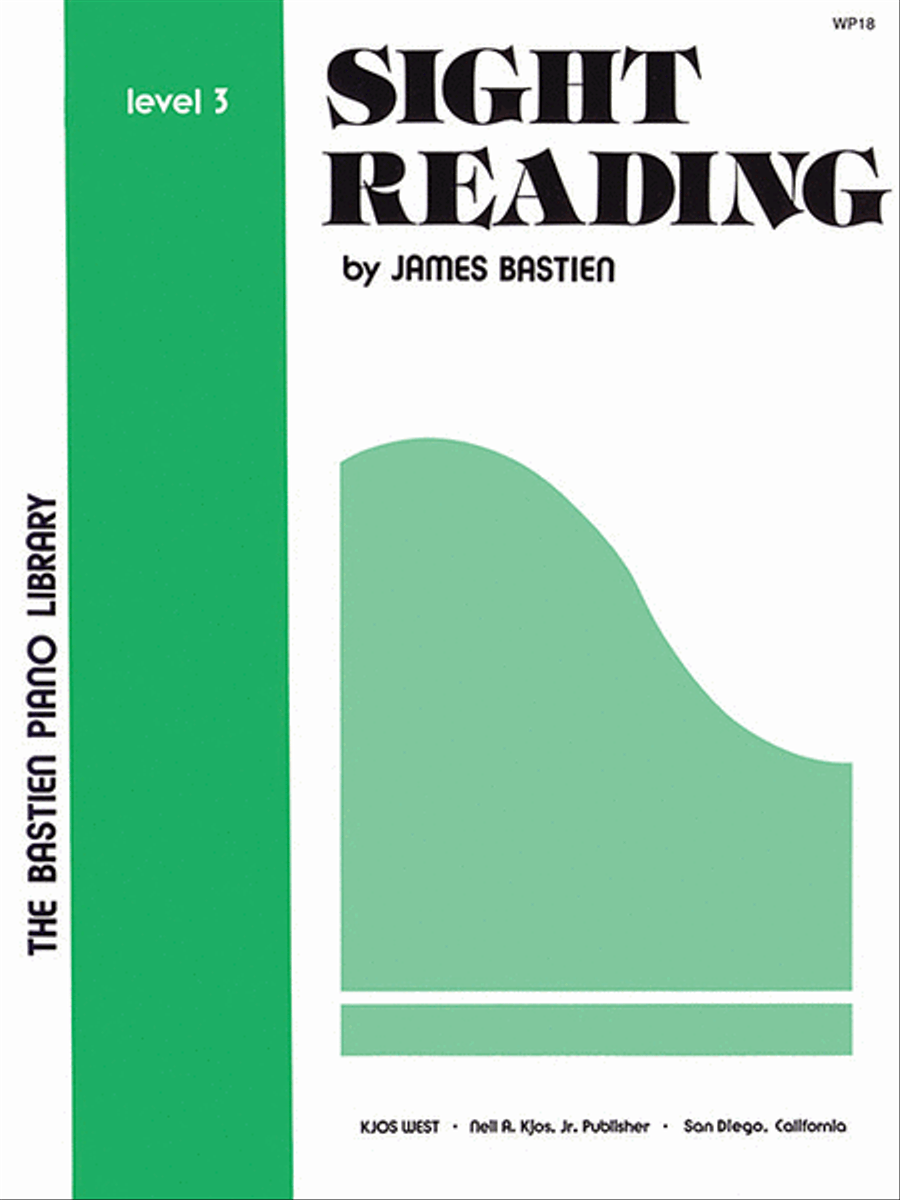 Sight Reading, Level 3 Sight Reading, Level 3 Piano Method scores gallery preview page 1