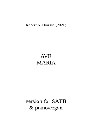 Book cover for Ave Maria (SATB version)