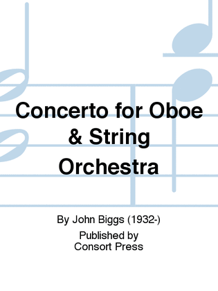 Concerto for Oboe & String Orchestra