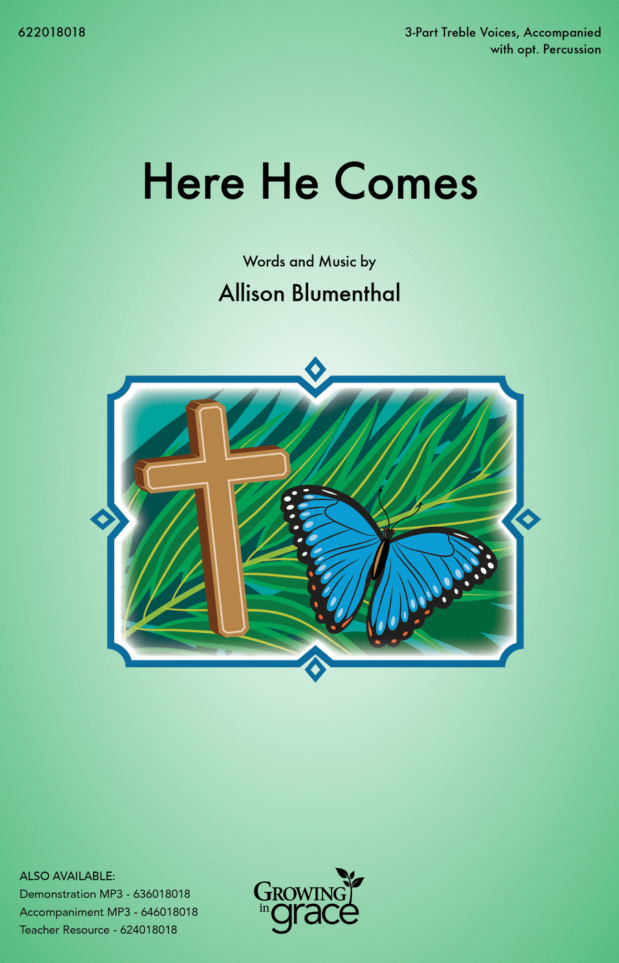 Here He Comes Here He Comes 3-Part scores gallery preview page 1