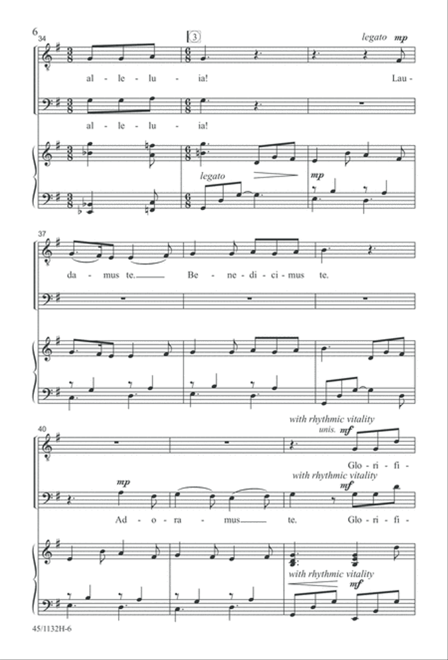 Singable Solutions for TB Choirs TB scores gallery preview page 6
