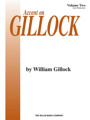 Book cover for Accent on Gillock Volume 2