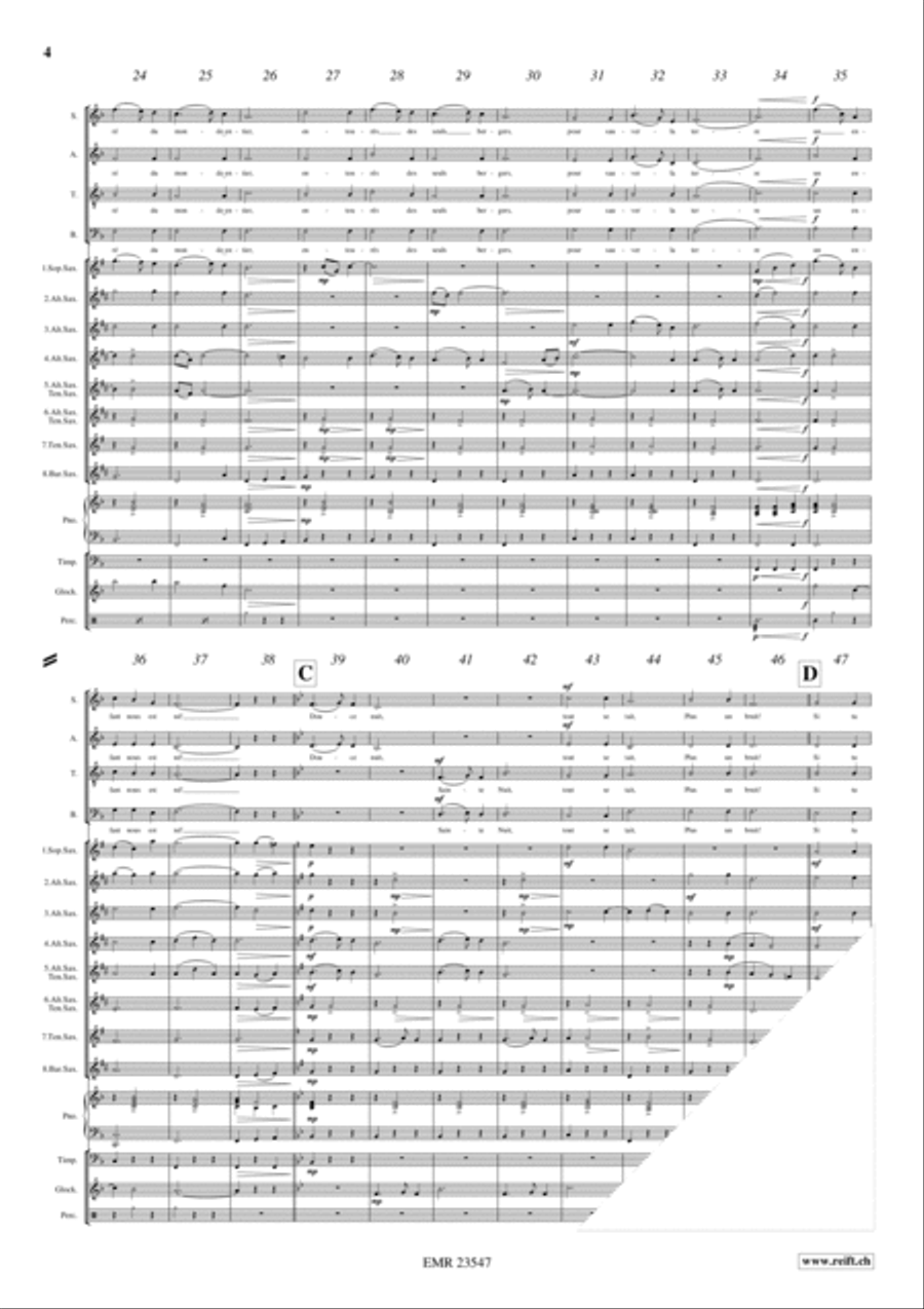 Stille Nacht 4-Part scores gallery preview page 4