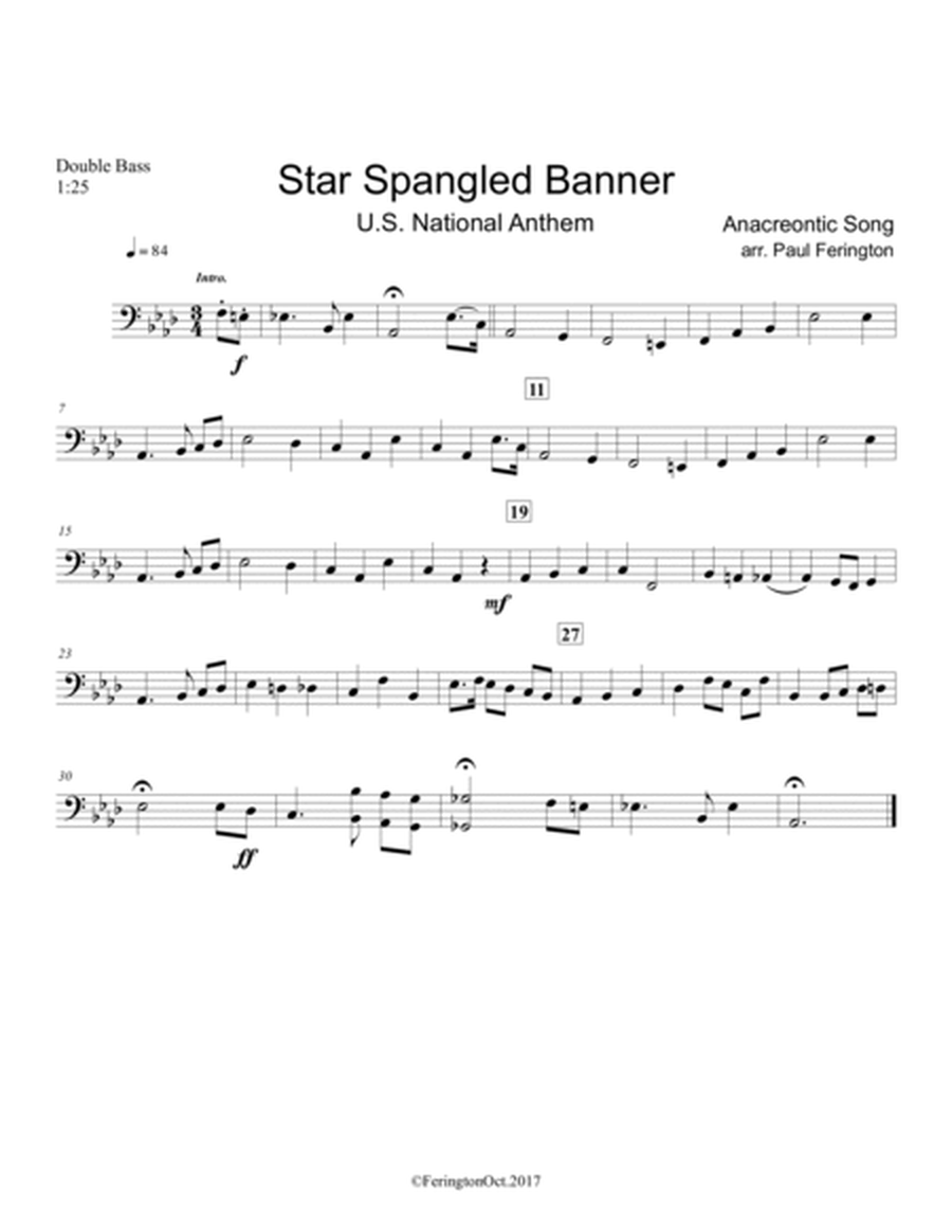 "Star Spangled Banner" / US National Anthem for String Orchestra image number null