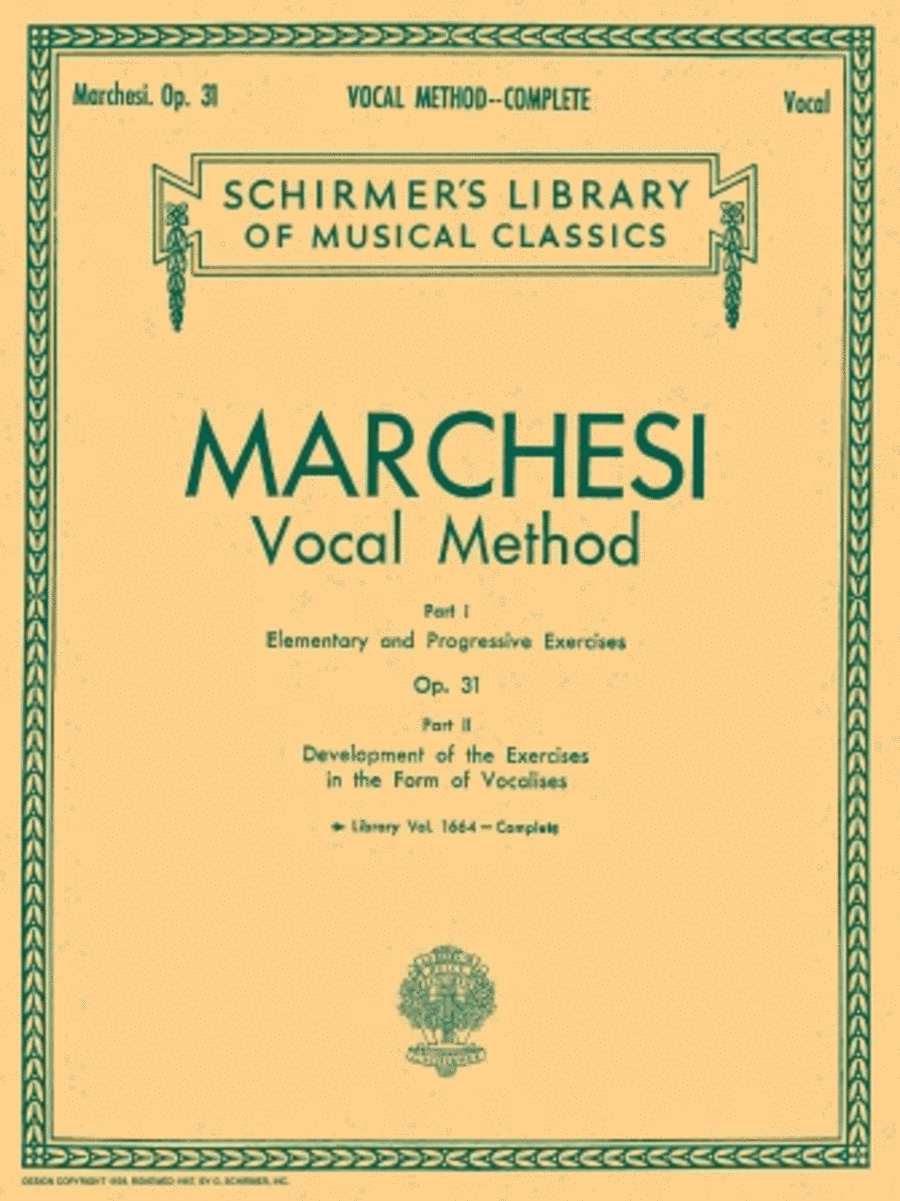 Vocal Method, Op. 31 (Complete) Voice scores gallery preview page 1