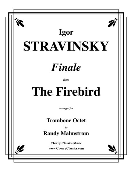 Finale from The Firebird for Trombone Octet image number null