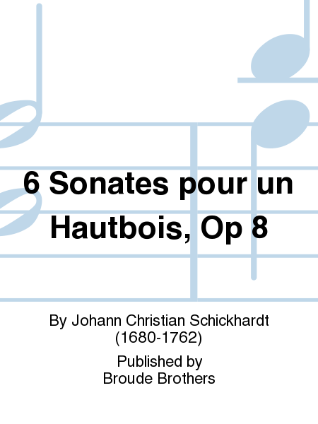 6 Sonates pour un haubois ou violon & basse continue, Oeuv 7. PF171
