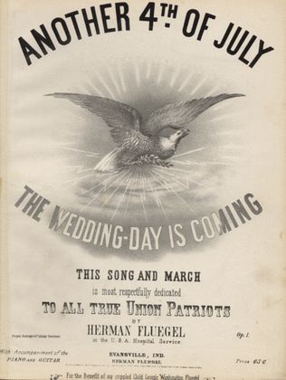 Book cover for Another 4th of July. The Wedding-Day is Coming. Song and March