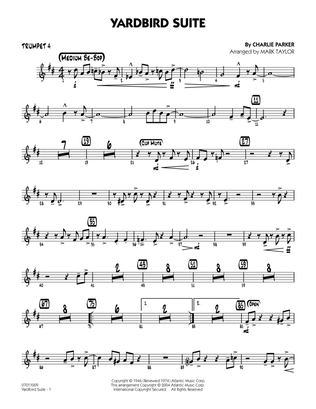Yardbird Suite (arr. Mark Taylor) - Trumpet 4