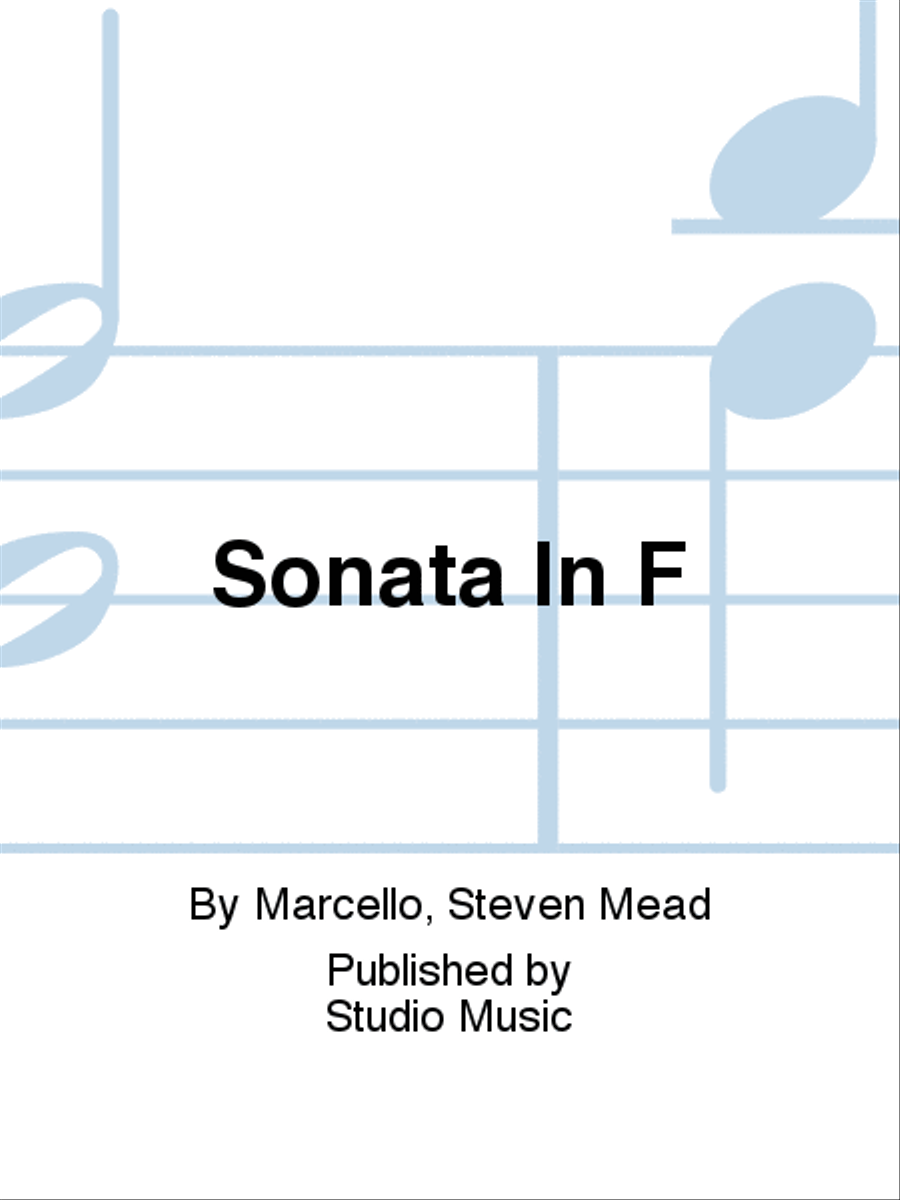 Sonata In F