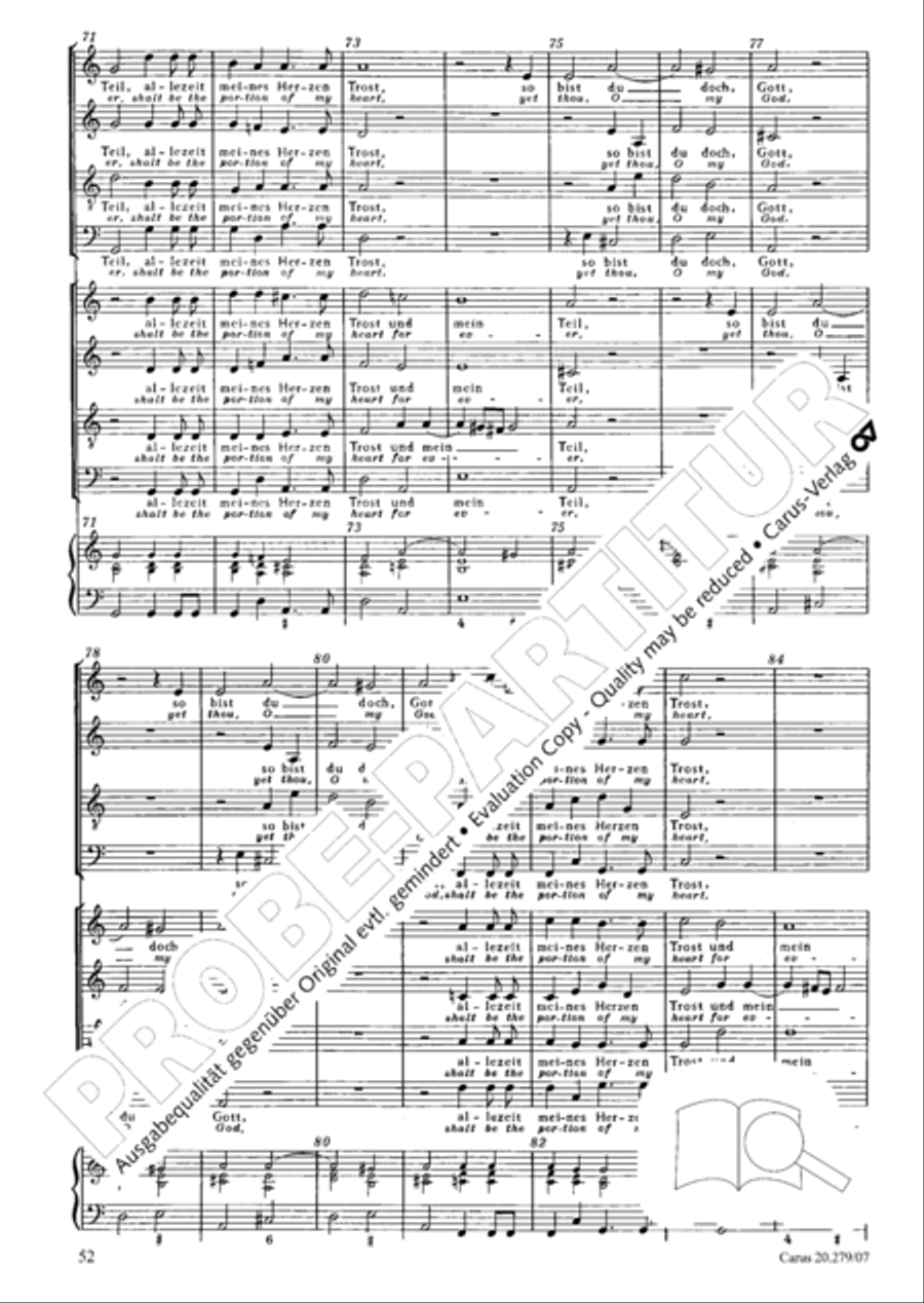 Musikalische Exequien I-III Orchestra scores gallery preview page 53