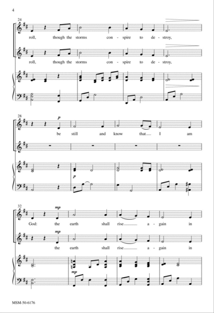 Be Still 2-Part scores gallery preview page 3