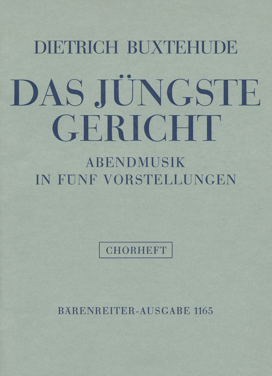 Das Jüngste Gericht BuxWV oNr SSATB scores gallery preview page 1
