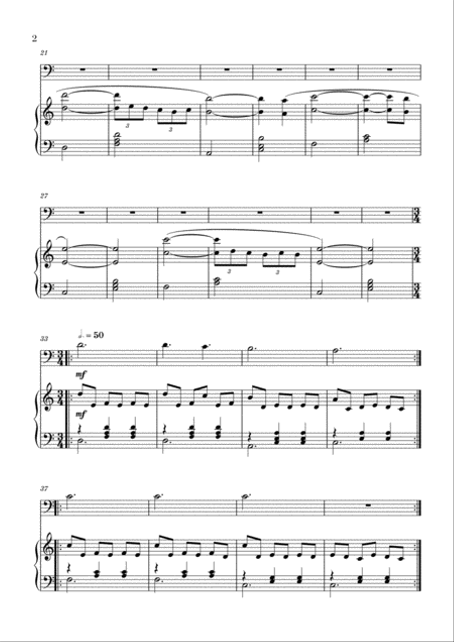 La Valse D'amelie La Valse D'amelie Piano scores gallery preview page 2