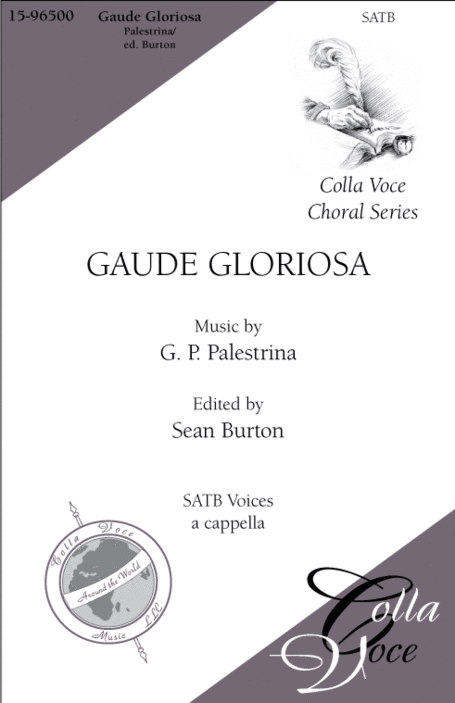 Gaude Gloriosa 4-Part scores gallery preview page 1