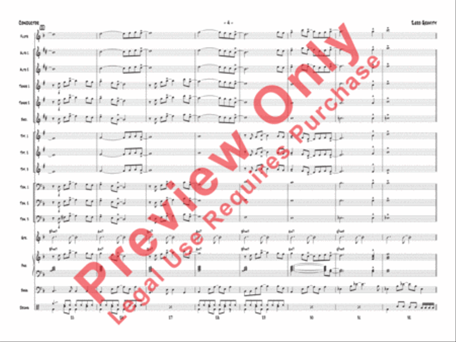 Zero Gravity Jazz Ensemble scores gallery preview page 7