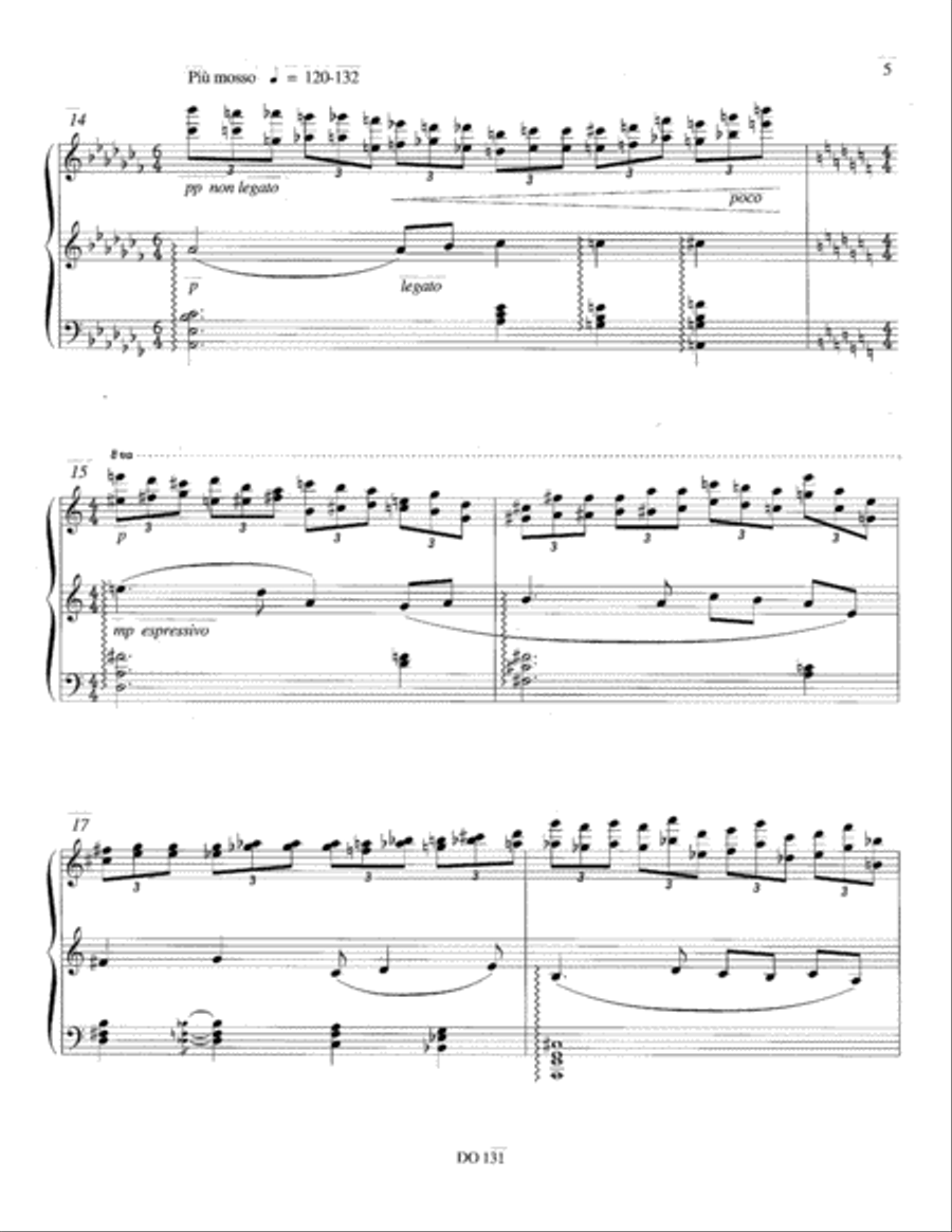 Prélude et fugue Piano Solo scores gallery preview page 3