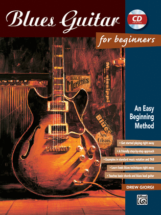 Book cover for Blues Guitar for Beginners