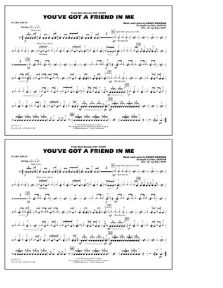 Book cover for You've Got a Friend in Me (from Toy Story 2) (arr. Paul Murtha) - Snare Drum