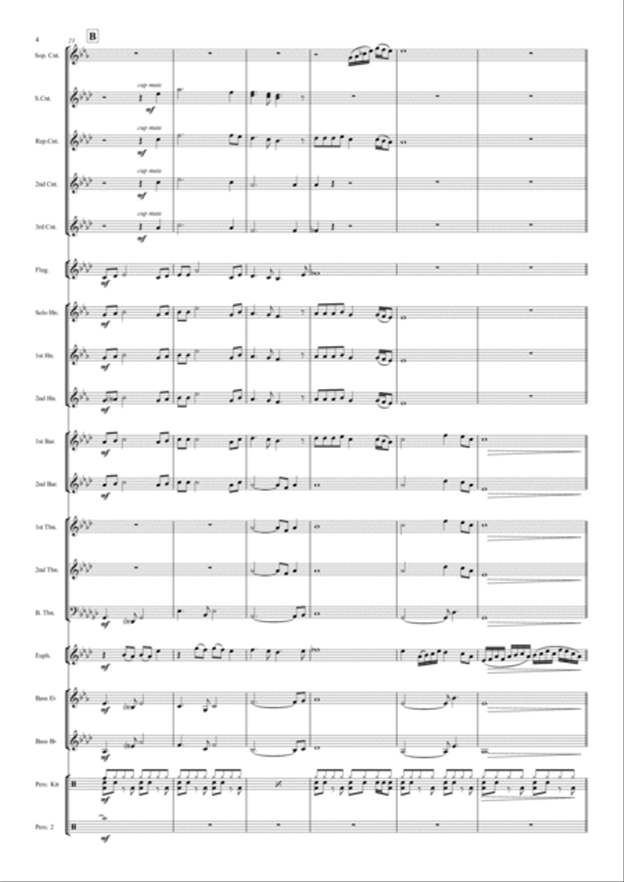 Reflection Brass Band scores gallery preview page 4