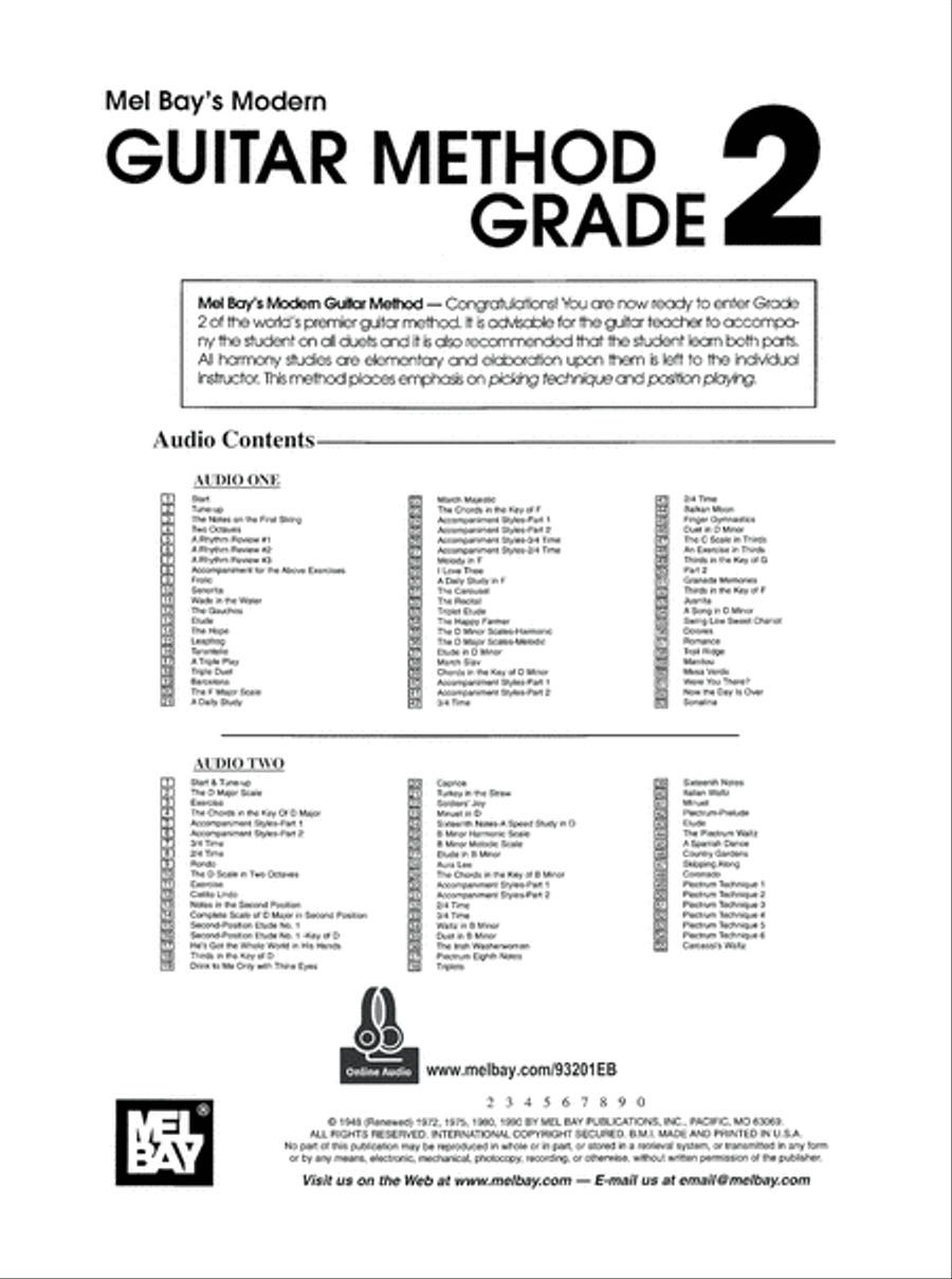 Modern Guitar Method Grade 2 Guitar scores gallery preview page 2