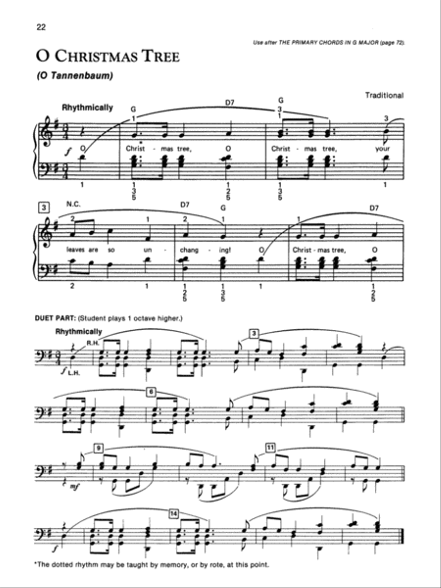 Alfred's Basic Adult Course Christmas, Book 1 Piano Method scores gallery preview page 4