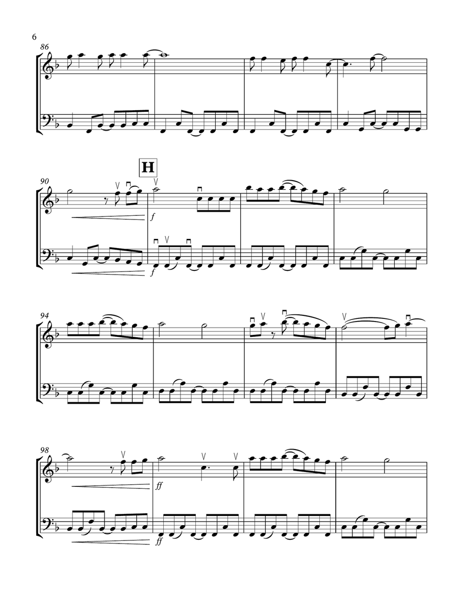 Photograph String Duet scores gallery preview page 6