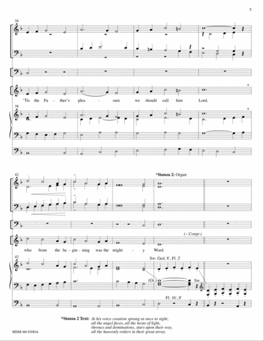 At the Name of Jesus At the Name of Jesus Choir scores gallery preview page 5