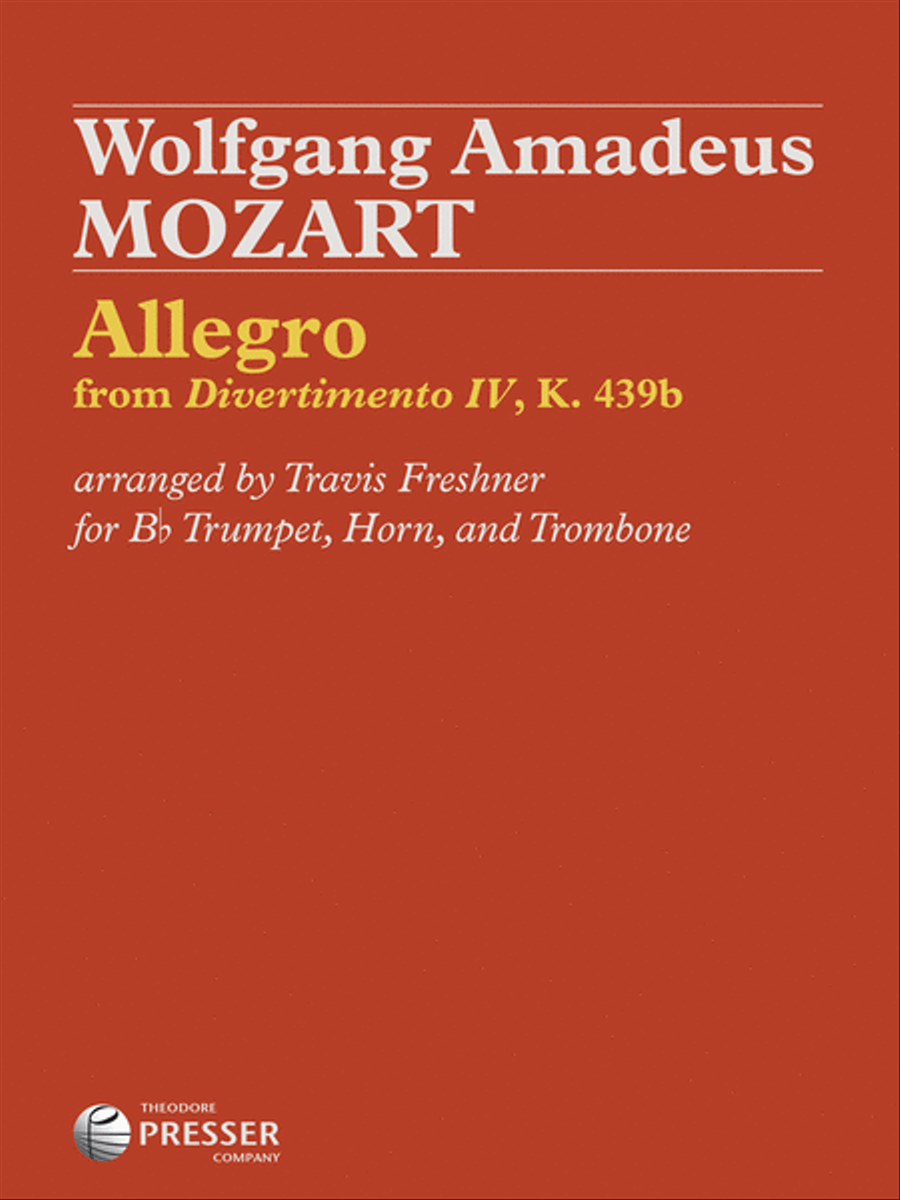 Allegro Chamber Music scores gallery preview page 1